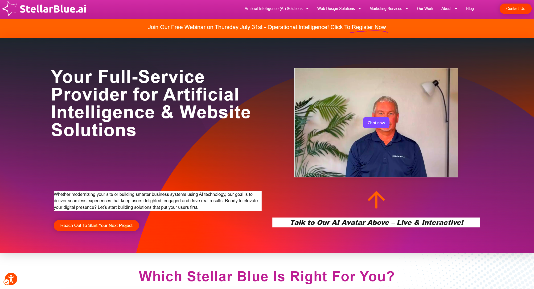 Vision Impaired Setting