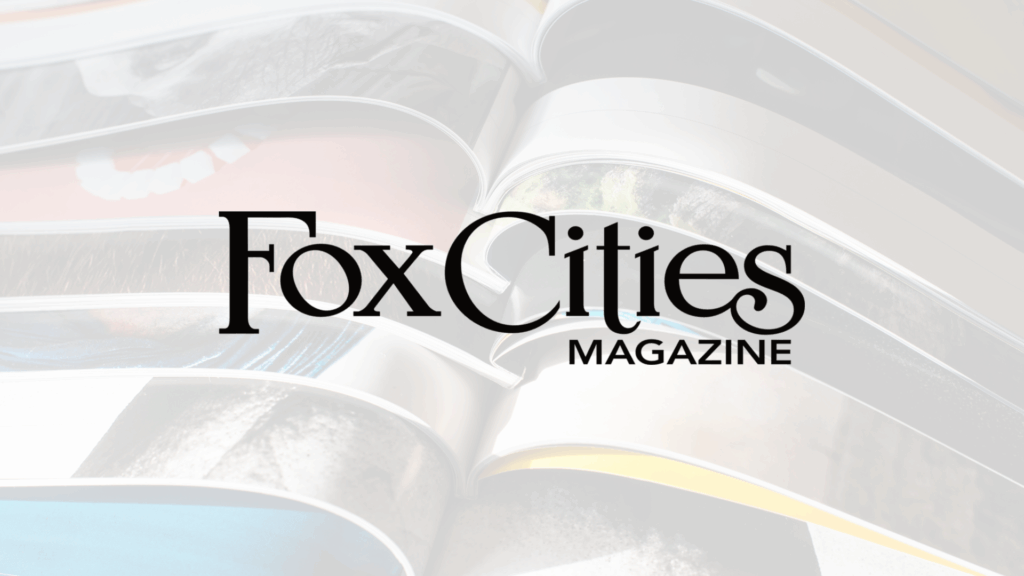 Fox Cities Magazine logo overlay