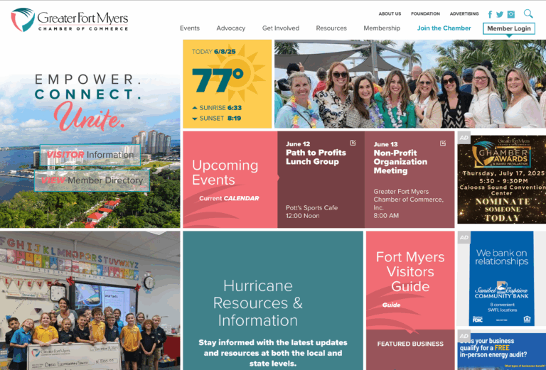 Greater Fort Myers Chamber of Commerce before