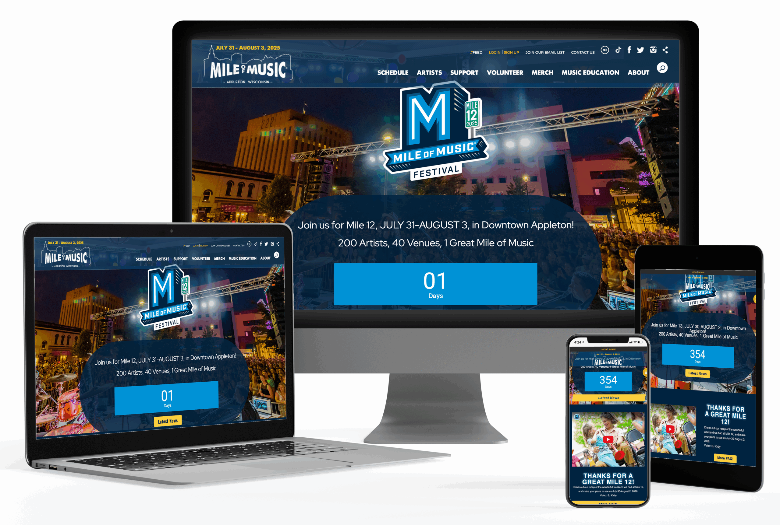 StellarBlue Mile Of Music Devices