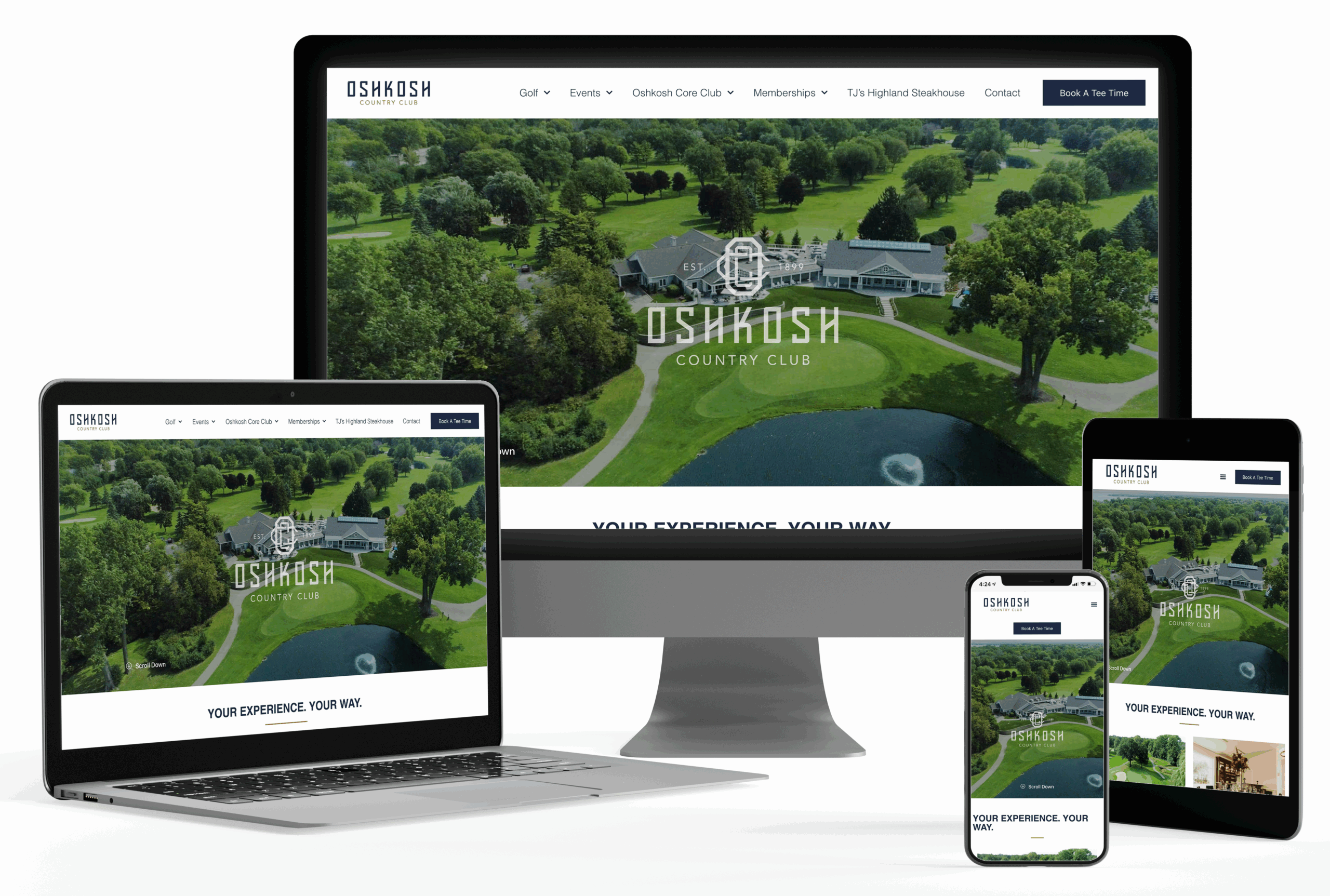 StellarBlue Oshkosh Country Club Devices