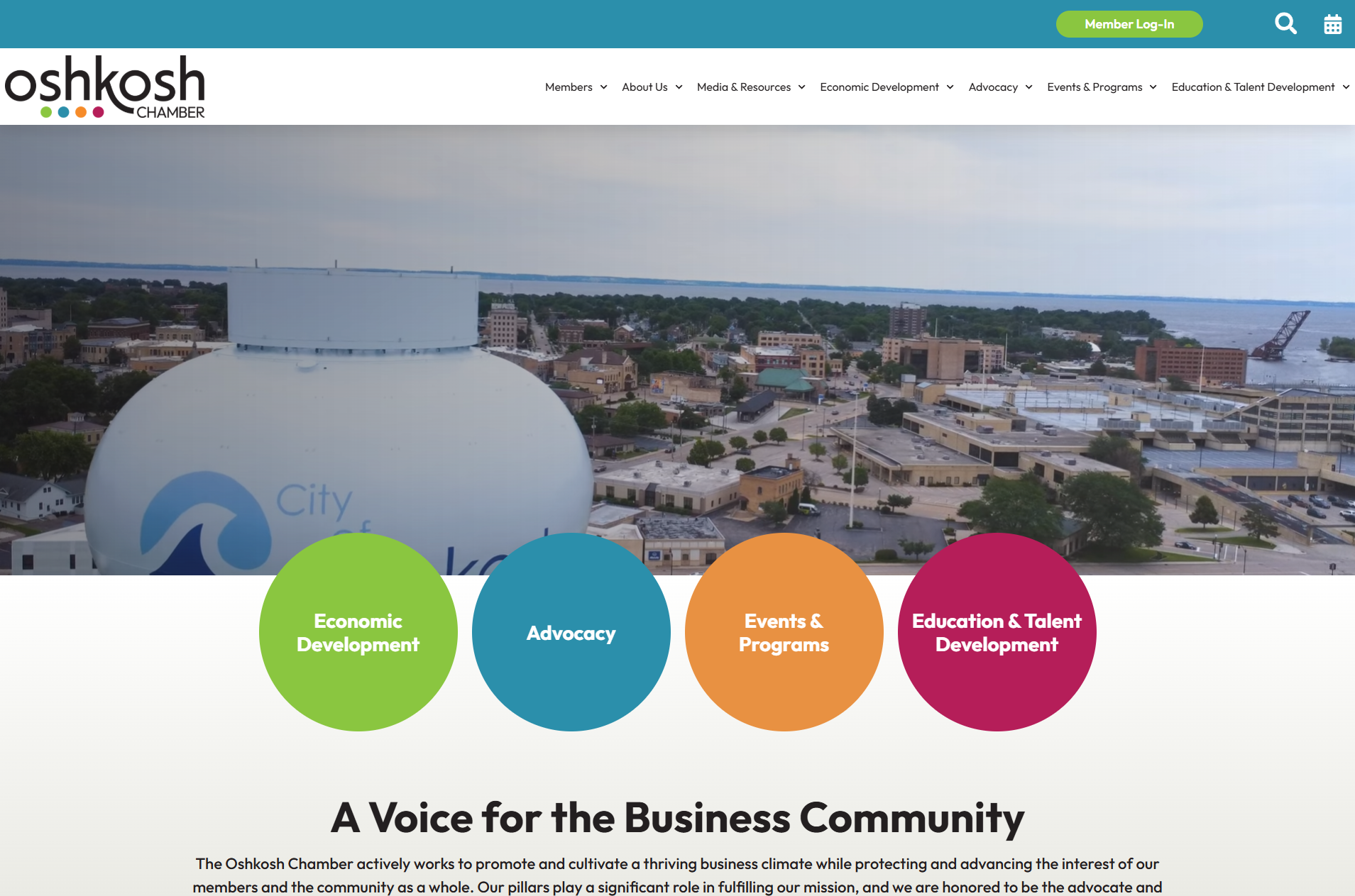 Oshkosh Chamber of Commerce after