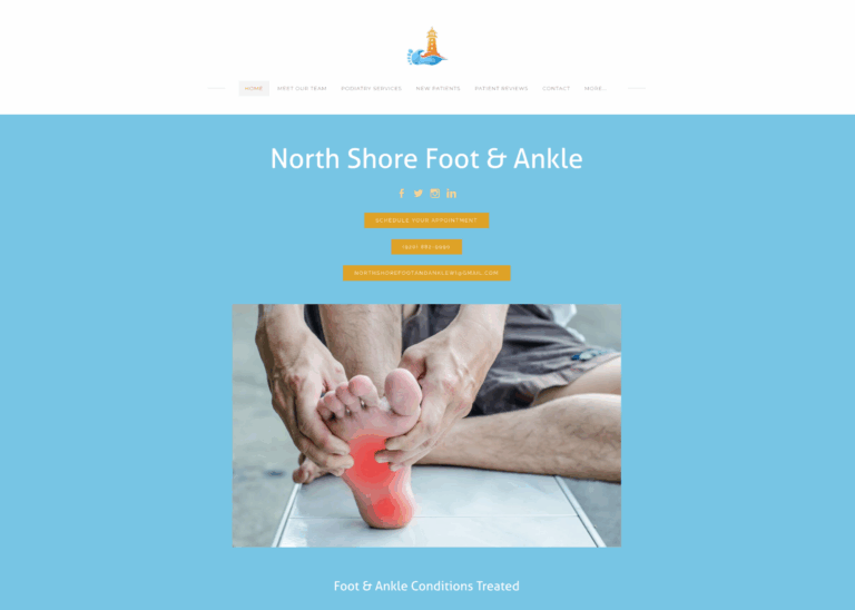 North Shore Foot & Ankle (Before)