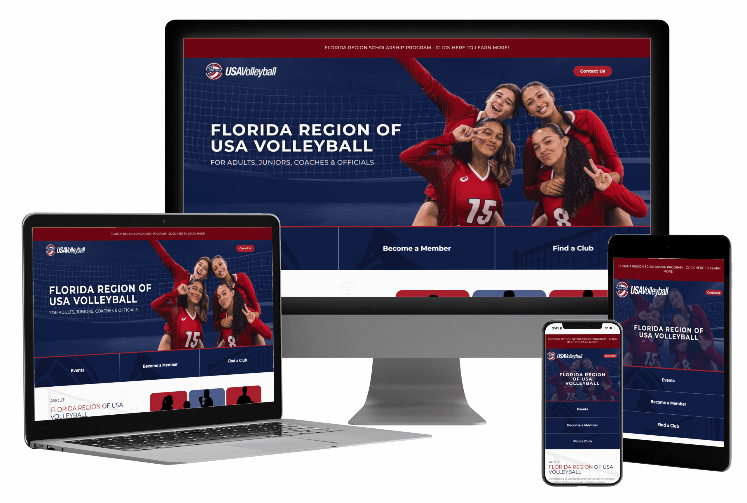 Florida VB Our Work Desktop Through Mobile Image