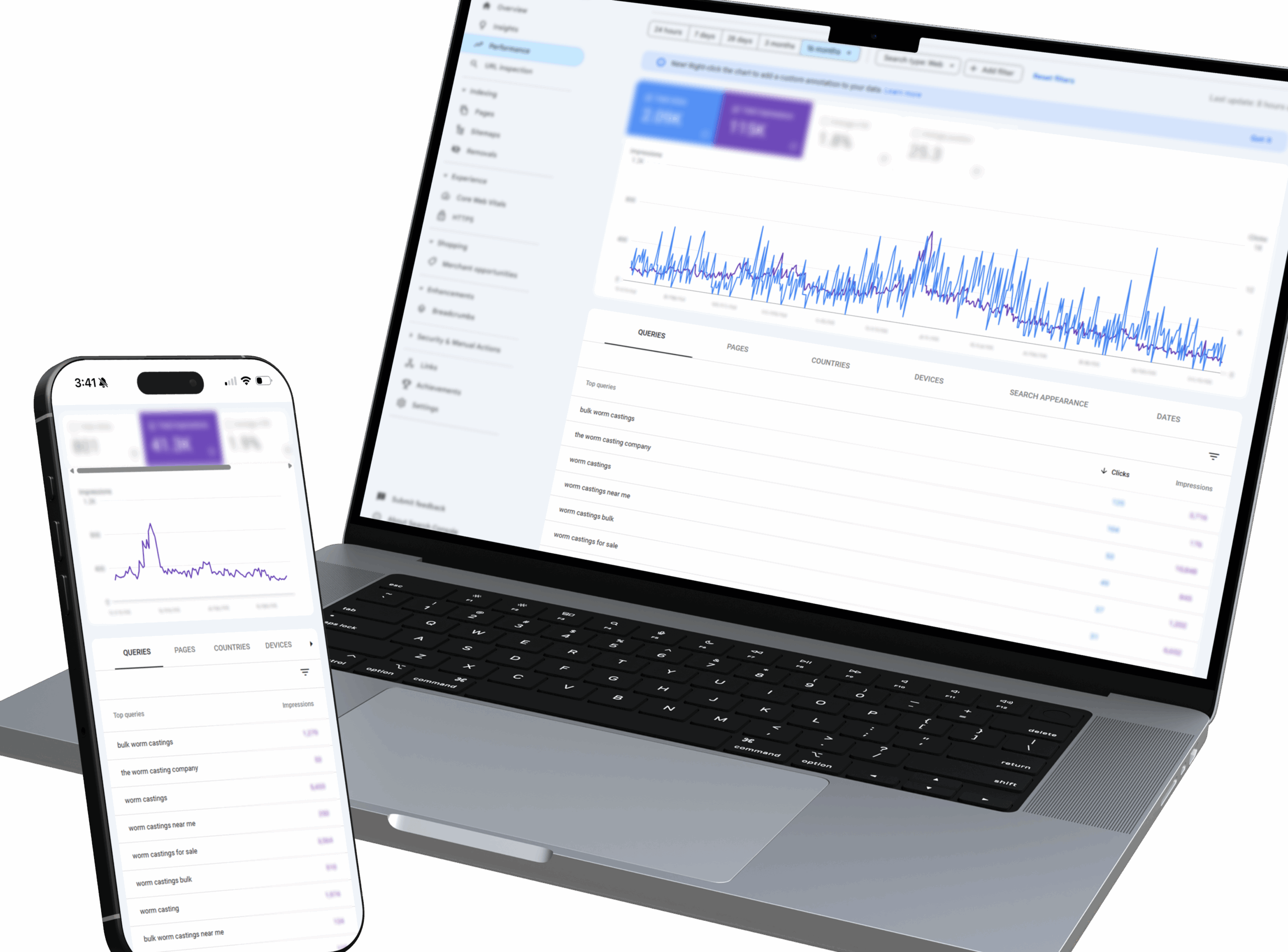 Worm Casting Co results after marketing from StellarBlue.ai