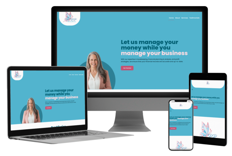 Accounting firm new website design