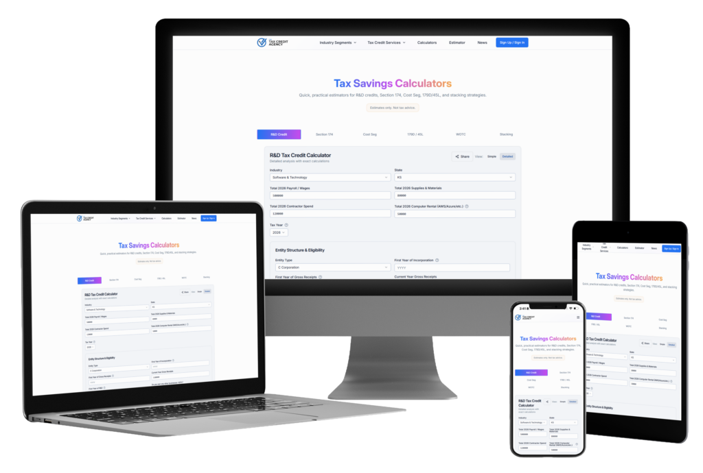 Tax Credit Agency marketing funnel