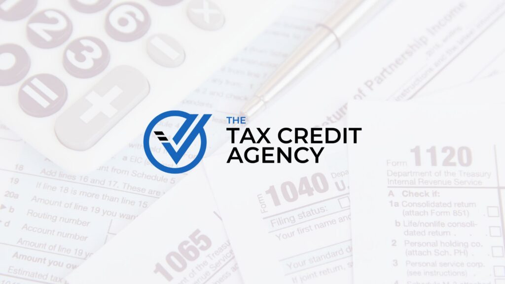 Tax Credit Agency logo overlay