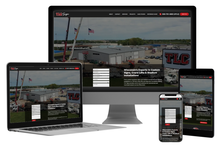 TLC Sign SEO project