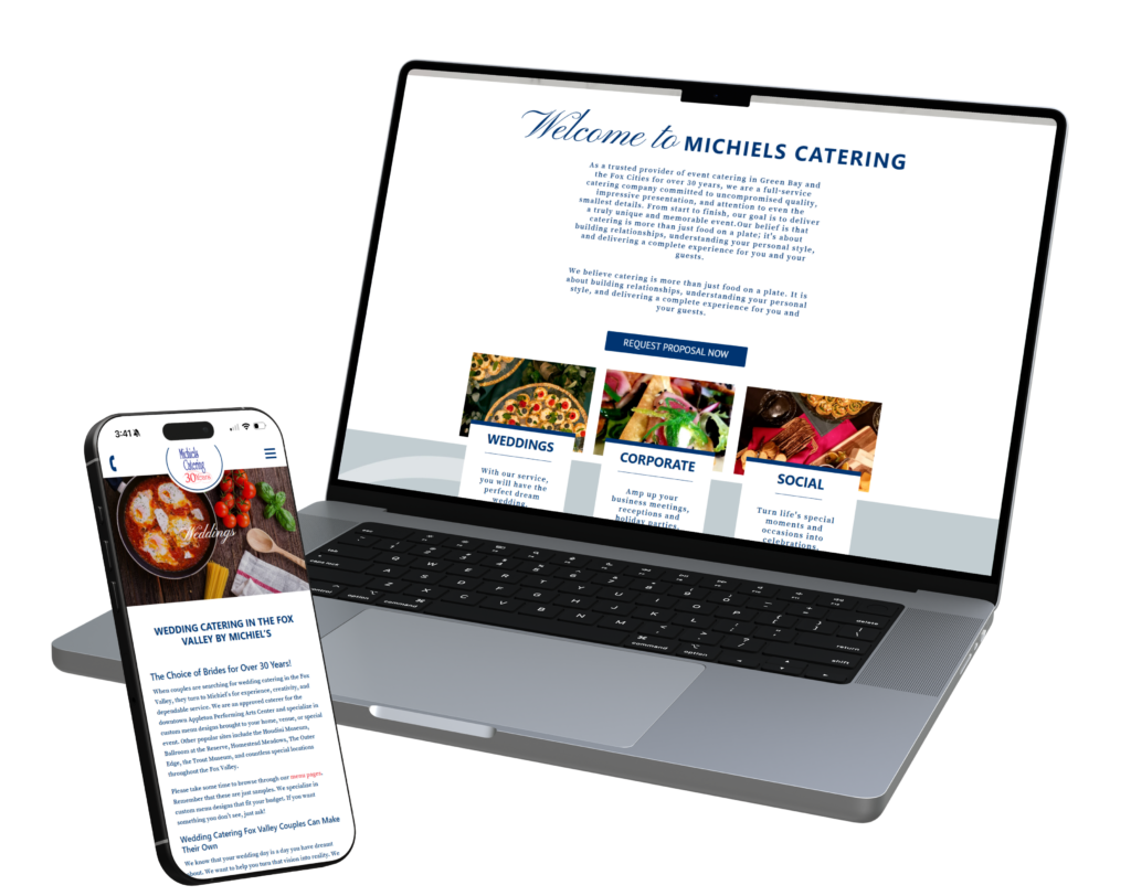 Michiels catering SEO services