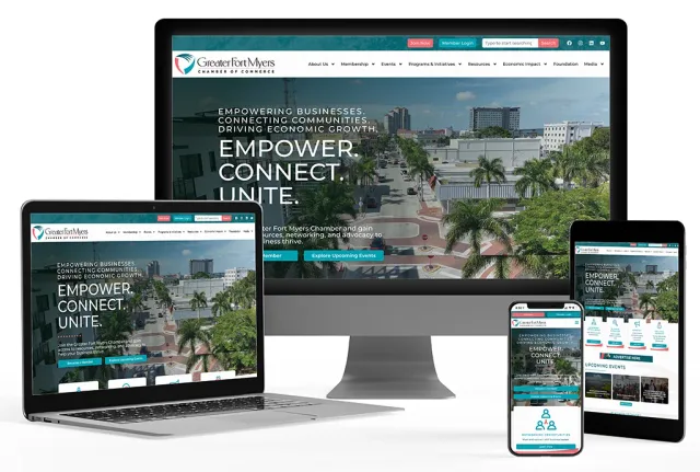 Fort Myers website mockups
